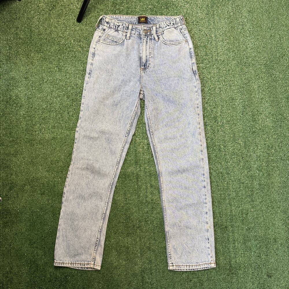 Lee High Rise Light Wash Mom Jeans – Size 25